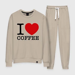 Женский костюм I love coffee