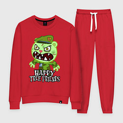 Костюм хлопковый женский Angry - Flippy, цвет: красный