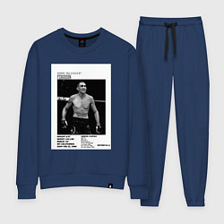 Костюм хлопковый женский Тони Фергюсон постер, цвет: тёмно-синий
