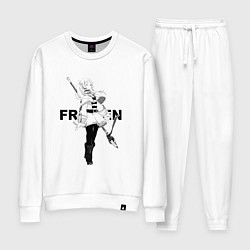 Костюм хлопковый женский Frieren - эльфийка, цвет: белый