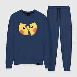 Костюм хлопковый женский Wu-tang Pikachu, цвет: тёмно-синий