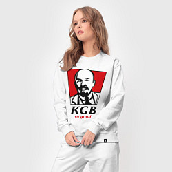 Костюм хлопковый женский KGB: So Good, цвет: белый — фото 2