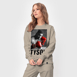 Костюм хлопковый женский Mike Tyson, цвет: миндальный — фото 2
