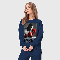 Костюм хлопковый женский Mike Tyson, цвет: тёмно-синий — фото 2