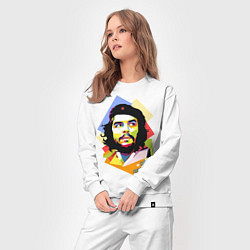 Костюм хлопковый женский Che Guevara Art, цвет: белый — фото 2