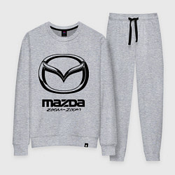 Костюм хлопковый женский Mazda Zoom-Zoom, цвет: меланж