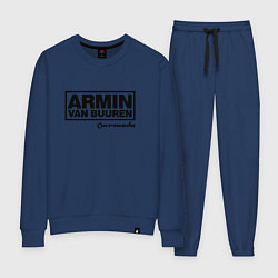 Костюм хлопковый женский Armin van Buuren, цвет: тёмно-синий