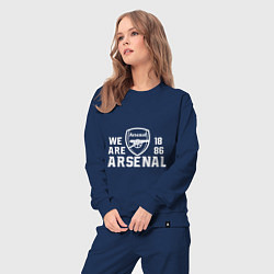 Костюм хлопковый женский We are Arsenal 1886, цвет: тёмно-синий — фото 2