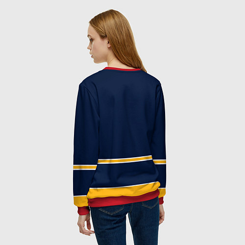 Женский свитшот Nashville Predators / 3D-Красный – фото 4