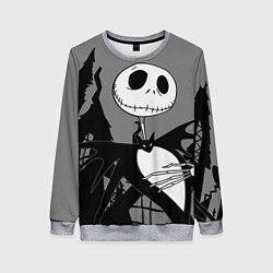 Женский свитшот Джек: повелитель тыкв