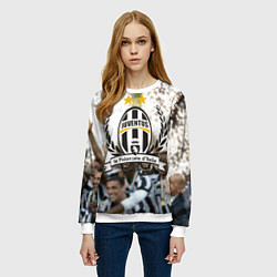 Свитшот женский Juventus5, цвет: 3D-белый — фото 2