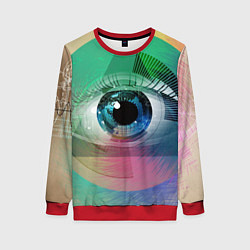 Женский свитшот Глаз