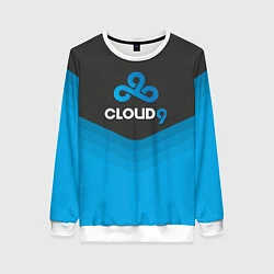 Свитшот женский Cloud 9 Uniform, цвет: 3D-белый
