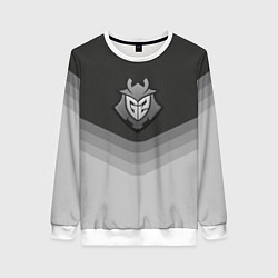 Свитшот женский G2 Esports Uniform, цвет: 3D-белый