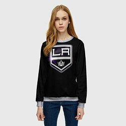 Свитшот женский Los Angeles Kings, цвет: 3D-меланж — фото 2