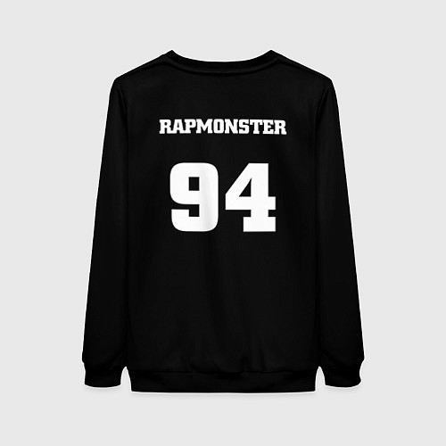 Женский свитшот BTS: Rapmonster / 3D-Черный – фото 2