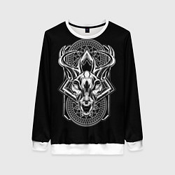 Свитшот женский Dark Deer, цвет: 3D-белый