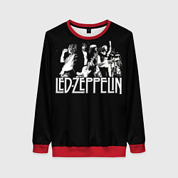 Свитшот женский Led Zeppelin: Mono, цвет: 3D-красный
