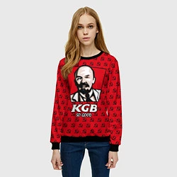 Свитшот женский KGB: So Good, цвет: 3D-черный — фото 2