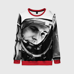 Женский свитшот Гагарин космонавт