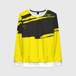 Женский свитшот Чёрно-жёлтый