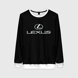 Свитшот женский Lexus, цвет: 3D-белый