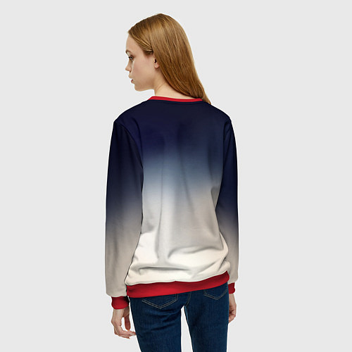 Женский свитшот Destiny: Hunter / 3D-Красный – фото 4