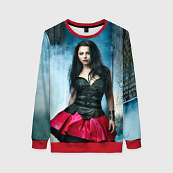 Свитшот женский Evanescence, цвет: 3D-красный