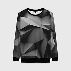 Женский свитшот Gray abstraction