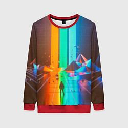 Свитшот женский Imagine Dragons: Believer, цвет: 3D-красный