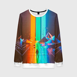 Свитшот женский Imagine Dragons: Believer, цвет: 3D-белый