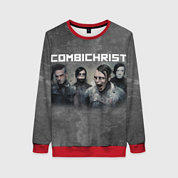 Свитшот женский Combichrist, цвет: 3D-красный