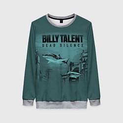 Свитшот женский Billy Talent: Dead Silence, цвет: 3D-меланж