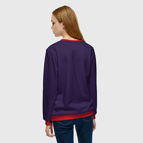 Женский свитшот Pulp Fiction: Dope Heart / 3D-Красный – фото 4