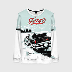 Свитшот женский Fargo Car, цвет: 3D-белый