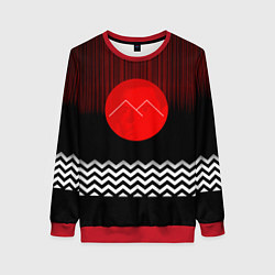 Женский свитшот Twin Peaks Sun