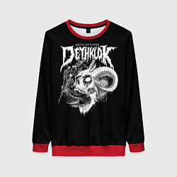 Женский свитшот Dethklok: Goat Skull