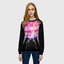 Свитшот женский Legion Minds, цвет: 3D-черный — фото 2