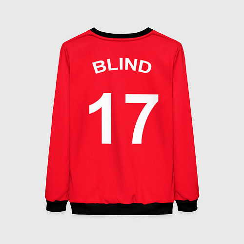 Женский свитшот Man UTD: Daley Blind / 3D-Черный – фото 2