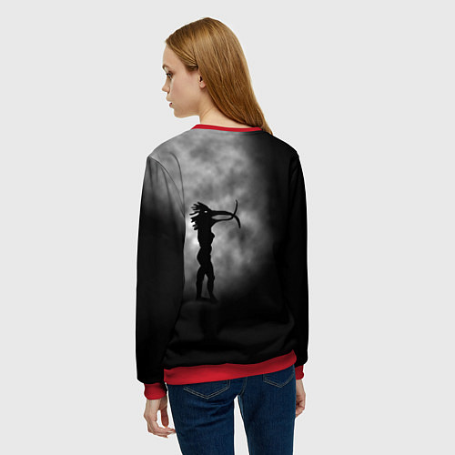 Женский свитшот Depeche Mode / 3D-Красный – фото 4