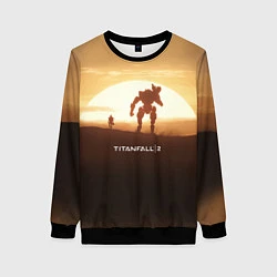 Свитшот женский Titanfall 2: Sunrise, цвет: 3D-черный
