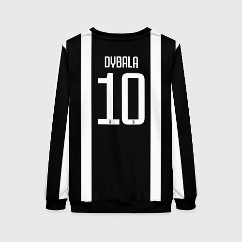 Женский свитшот Juventus FC: Dybala Home 17/18 / 3D-Черный – фото 2