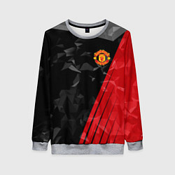 Женский свитшот FC Manchester United: Abstract