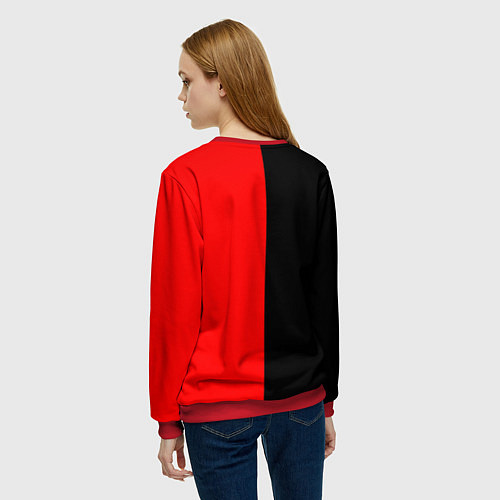 Женский свитшот Juggernaut Blood / 3D-Красный – фото 4