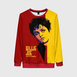 Свитшот женский Green Day: Billy Joe, цвет: 3D-красный