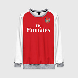 Свитшот женский FC Arsenal: Henry Home 17/18, цвет: 3D-меланж