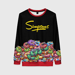 Женский свитшот Simpsons Donuts