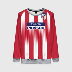 Свитшот женский FC Atletico Madrid: Griezmann Home 18/19, цвет: 3D-меланж