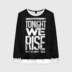 Свитшот женский Skillet: We Rise, цвет: 3D-белый