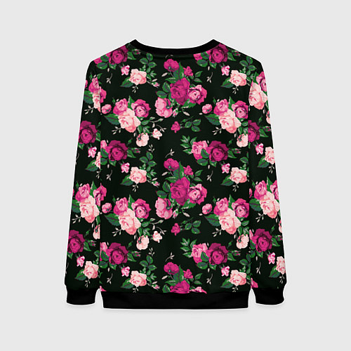 Женский свитшот Лучшая мама в мире / 3D-Черный – фото 2